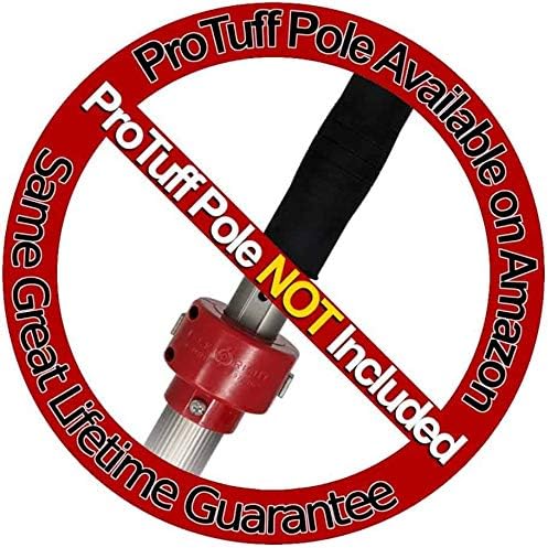 ProTuff 17" Silt Net Pool Skimmer for PROS – “490 Promise” Unlimited Unconditional Replacement – Ultra-Durable Ultra Fine Net for Silt – Heavy-Duty Aluminum Frame, EZ-Clip & Deep Bag for Cleaning