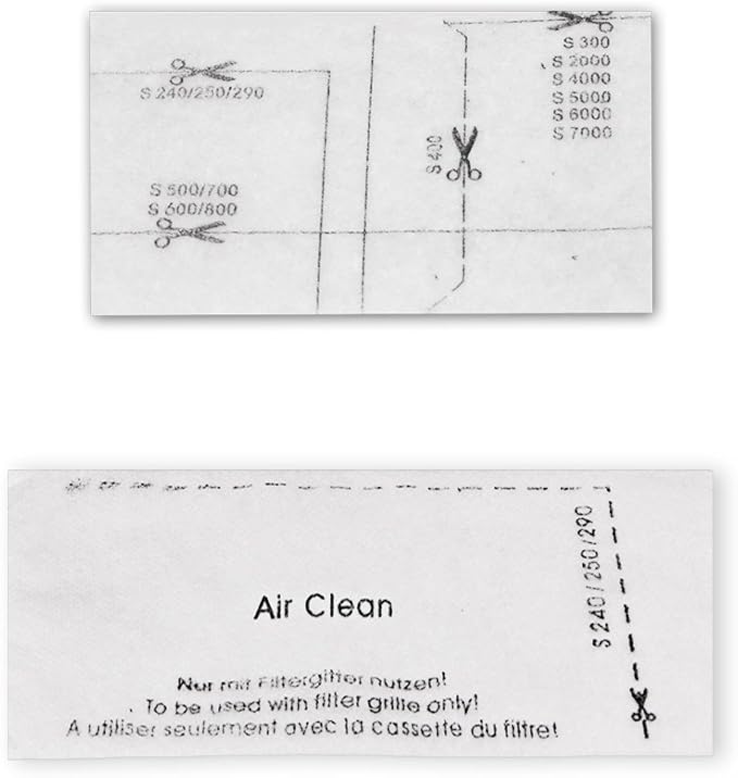 I-clean Replacement FJM Vacuum Bags 12PCS, AirClean 3D Efficiency Vacuum Cleaner Dust Bags With 2 Motor Protection Filters & AirClean Filte