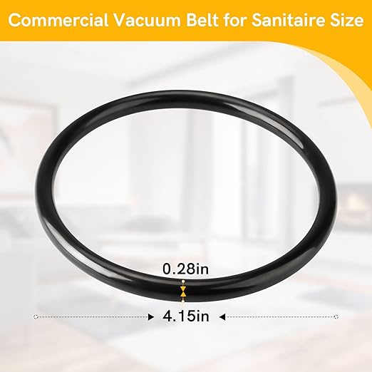 30563B Vacuum Belt for Sanitaire Eureka Commercial Upright Vacuum Cleaner, 66100 Round Vacuum Cleaner Belts for Sanitaire Eureka Style RD, SC679, SC684, SC688, SC886, SC887, SC888, SC899-20 Pack