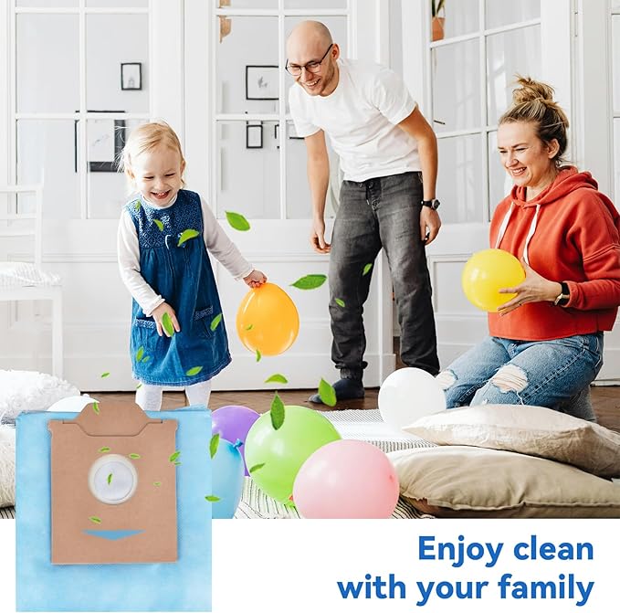 Dust Bags for Ecovacs Yeedi Cube: Vacuum Dust Bag Replacement Parts Compatible with Yeedi Cube/CC Cleaner Mop Station Robot, Large Capacity Disposable Accessories, Filter Layer Structure (12 Pack)