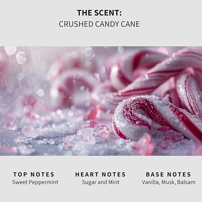Luxury Floor Cleaner, Scented Mop Soap Concentrate | Hard Floor Cleaner for Tile, Vinyl, Laminate, LVP & Sealed Hardwood | Low-Foam, Streak-Free | 36 oz | Crushed Candy Cane