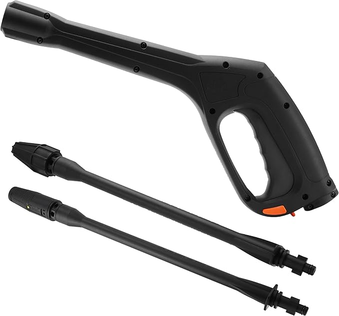Pressure Washer Gun, Replacement Pressure Washer Wand with Jet and Turbo Nozzle – Compatible with Some of Portland Husky Black Decker Ford Pulsar ShopForce Taskforce Powerwasher Taskmaster