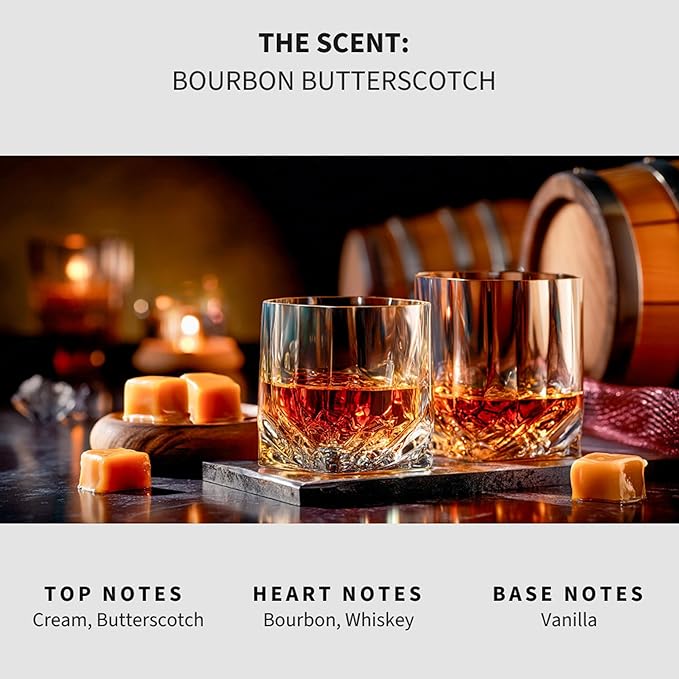 Luxury Floor Cleaner, Scented Mop Soap Concentrate | Hard Floor Cleaner for Tile, Vinyl, Laminate, LVP & Sealed Hardwood | Low-Foam, Streak-Free | 36 oz | Bourbon & Butterscotch