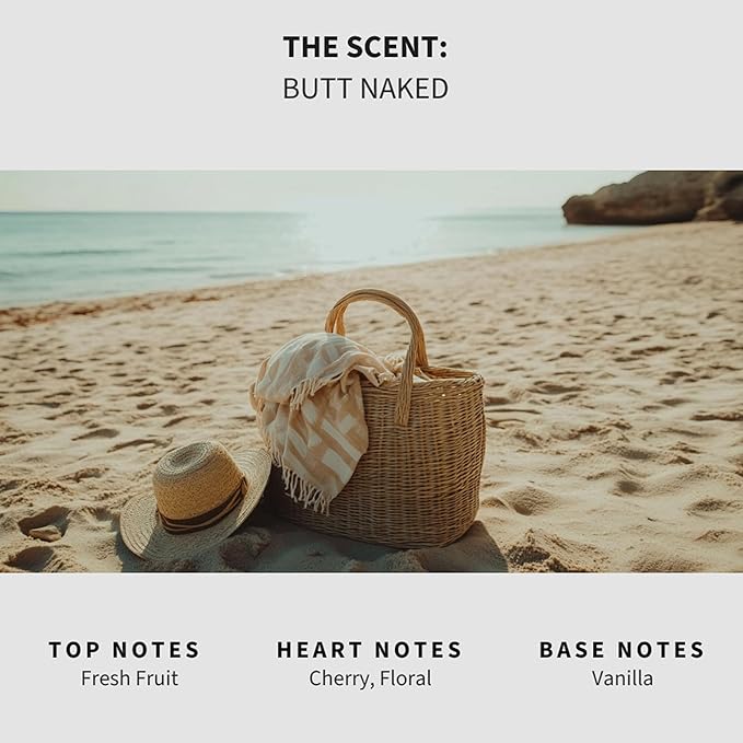 Luxury Floor Cleaner, Scented Mop Soap Concentrate | Hard Floor Cleaner for Tile, Vinyl, Laminate, LVP & Sealed Hardwood | Low-Foam, Streak-Free | 36 oz | Butt Naked