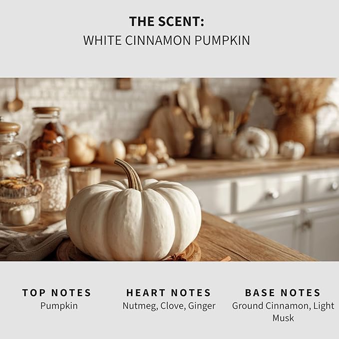 Luxury Floor Cleaner, Scented Mop Soap Concentrate | Hard Floor Cleaner for Tile, Vinyl, Laminate, LVP & Sealed Hardwood | Low-Foam, Streak-Free | 36 oz | White Cinnamon Pumpkin