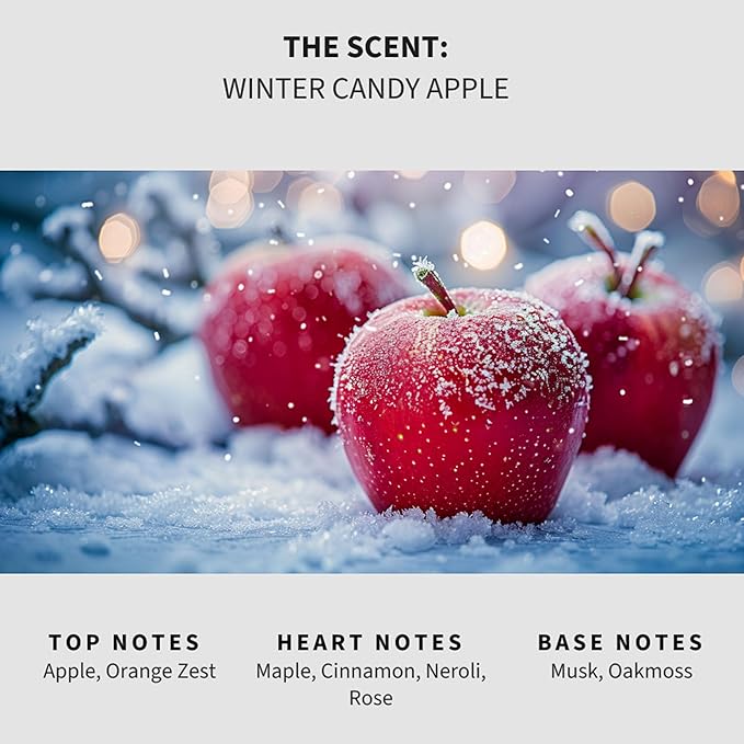 Luxury Floor Cleaner, Scented Mop Soap Concentrate | Hard Floor Cleaner for Tile, Vinyl, Laminate, LVP & Sealed Hardwood | Low-Foam, Streak-Free | 36 oz | Winter Candy Apple