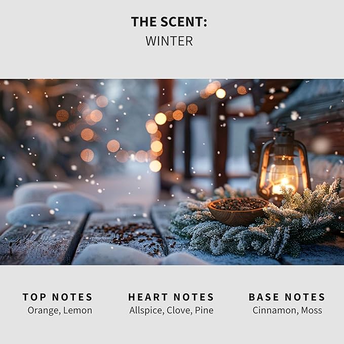 Luxury Floor Cleaner, Scented Mop Soap Concentrate | Hard Floor Cleaner for Tile, Vinyl, Laminate, LVP & Sealed Hardwood | Low-Foam, Streak-Free | 36 oz | Winter