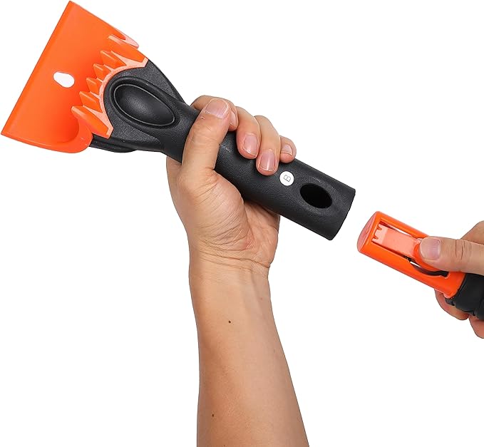 Snow MOOver 39" Extendable Snow Brush with Squeegee & Ice Scraper | Foam Grip | Auto Snow Brush | Auto Ice Scraper | Car Truck SUV