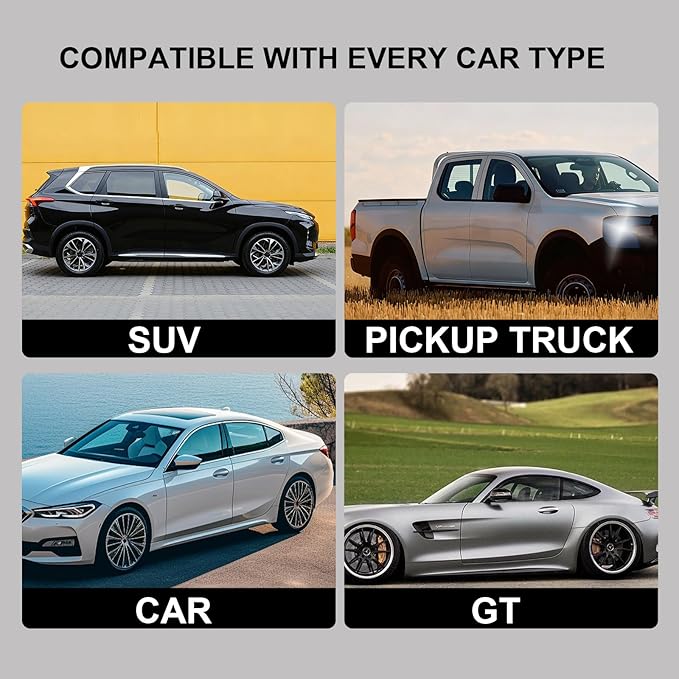 Umex Glass Cleaner - Streak-Free Windshield Cleaner& glass emulsion, Removes Tough Grease, Grime, Oil Film, and Water Spots for Car, Home, and Office (1 Pack, 3.38oz each)