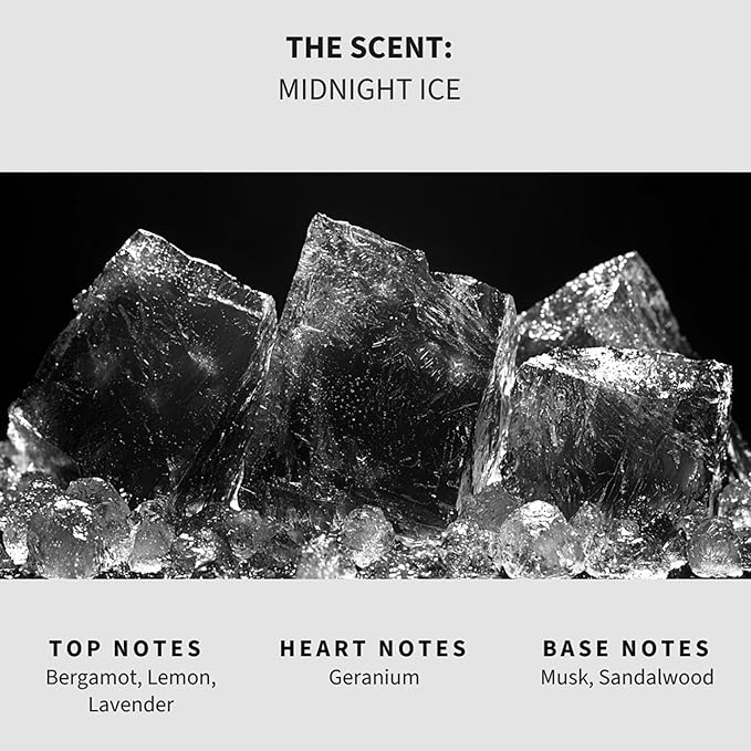 Luxury Floor Cleaner, Scented Mop Soap Concentrate | Hard Floor Cleaner for Tile, Vinyl, Laminate, LVP & Sealed Hardwood | Low-Foam, Streak-Free | 36 oz | Midnight Ice