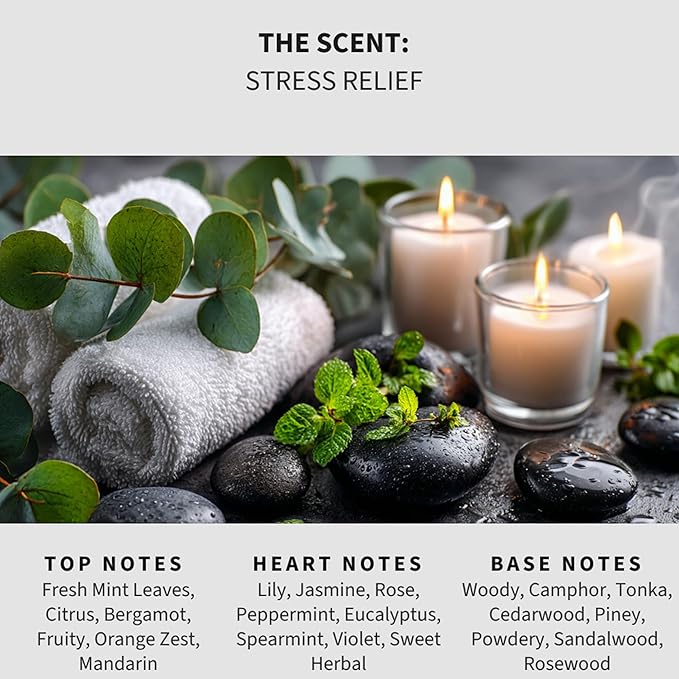 Luxury Floor Cleaner, Scented Mop Soap Concentrate | Hard Floor Cleaner for Tile, Vinyl, Laminate, LVP & Sealed Hardwood | Low-Foam, Streak-Free | 36 oz | Stress Relief