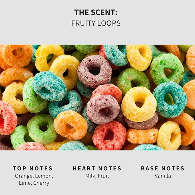 Luxury Floor Cleaner, Scented Mop Soap Concentrate | Hard Floor Cleaner for Tile, Vinyl, Laminate, LVP & Sealed Hardwood | Low-Foam, Streak-Free | 36 oz | Fruity Loops