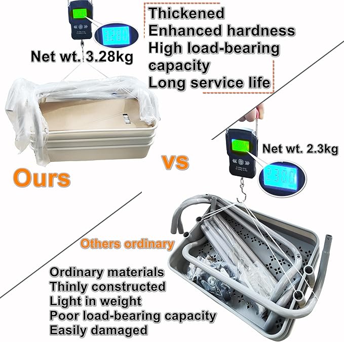 3 Tier Utility Rolling Cart Multifunction Organizer Shelf Storage Cart with 3 Pieces Cups and 8 Pieces Hooks for Home Kitchen Bathroom Laundry Room Office Store etc. (Pink)