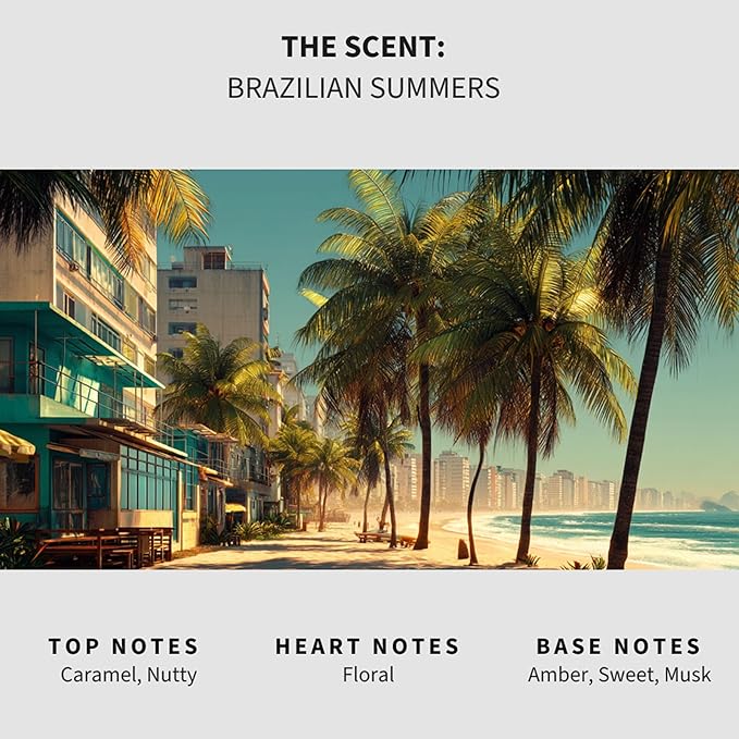 Brazilian Summers Scented Mop Soap Concentrate 36 oz | Premium Fragranced Floor Cleaner | Streak-Free | Hard Floor Cleaning Solution | Eco Friendly | Made in USA