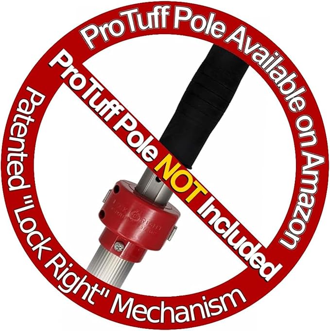 ProTuff 17” Silt Net Pool Skimmers for PROS – 6 Pack – “490 Promise” Unlimited, Unconditional Replacement -- Ultra-Durable Ultra-Fine Net for Silt – Heavy-Duty Aluminum Frame & EZ-Clip Pole Attachment