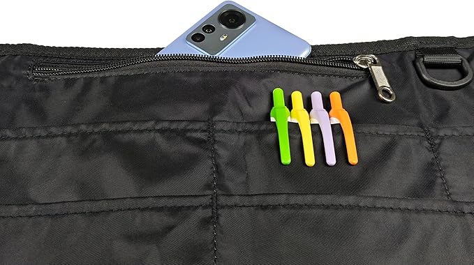 Cleaning Apron Caddy for Women with 6 Pockets, Professional Waterproof Cleaning Supplies for Housekeeping