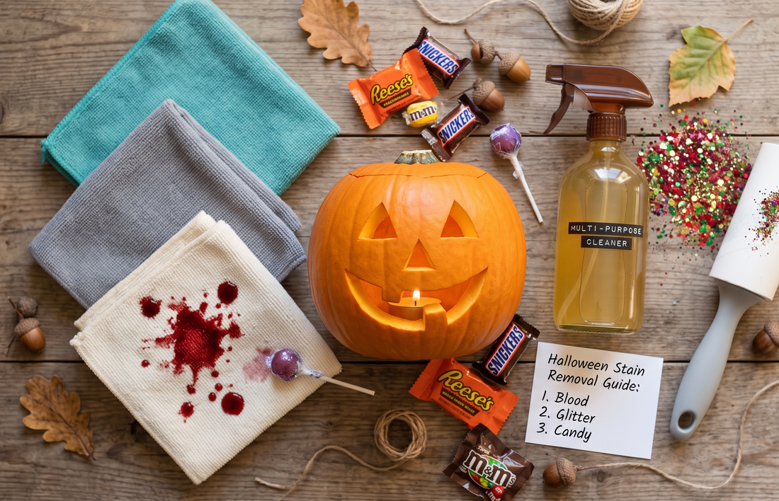 Halloween Stain Removal Guide: Blood, Glitter & Candy