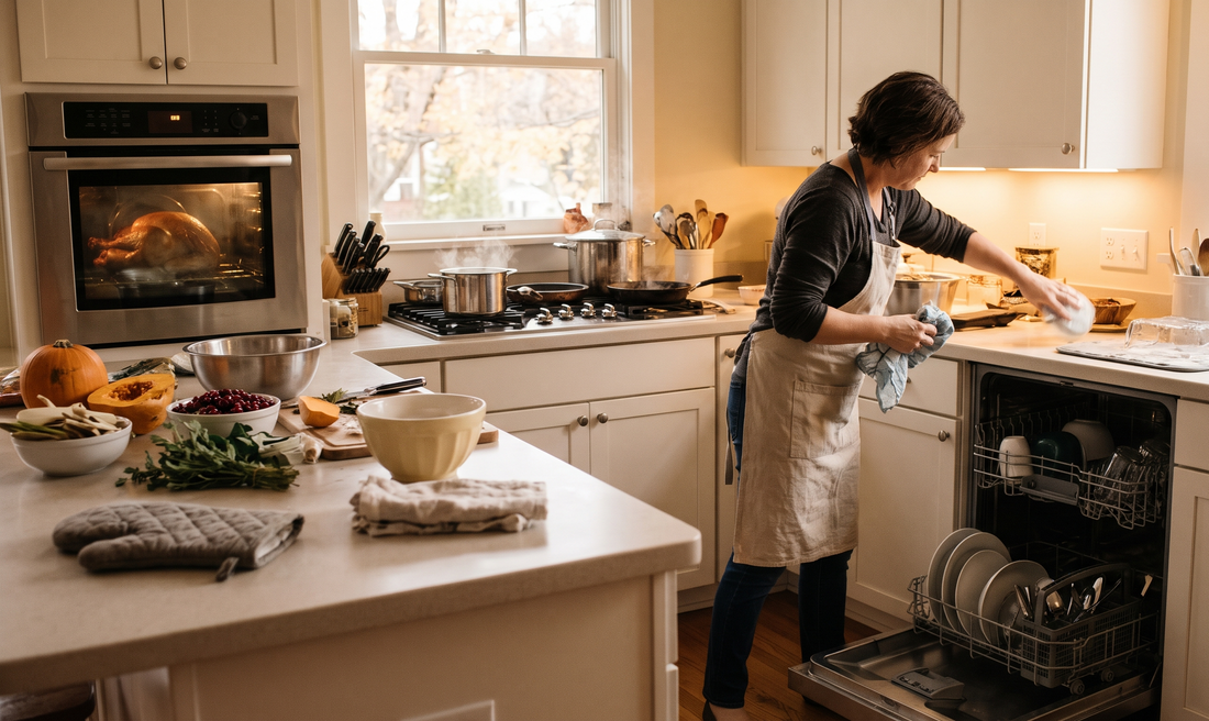 The Calm Kitchen Reset: A Thanksgiving Cleaning Timeline