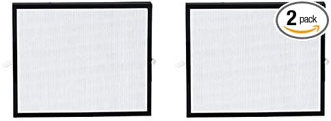 Nispira True HEPA Filter Replacement Compatible with Breathe Classic Smart Air Purifier BF35 HEPA-Pure. 2 Packs