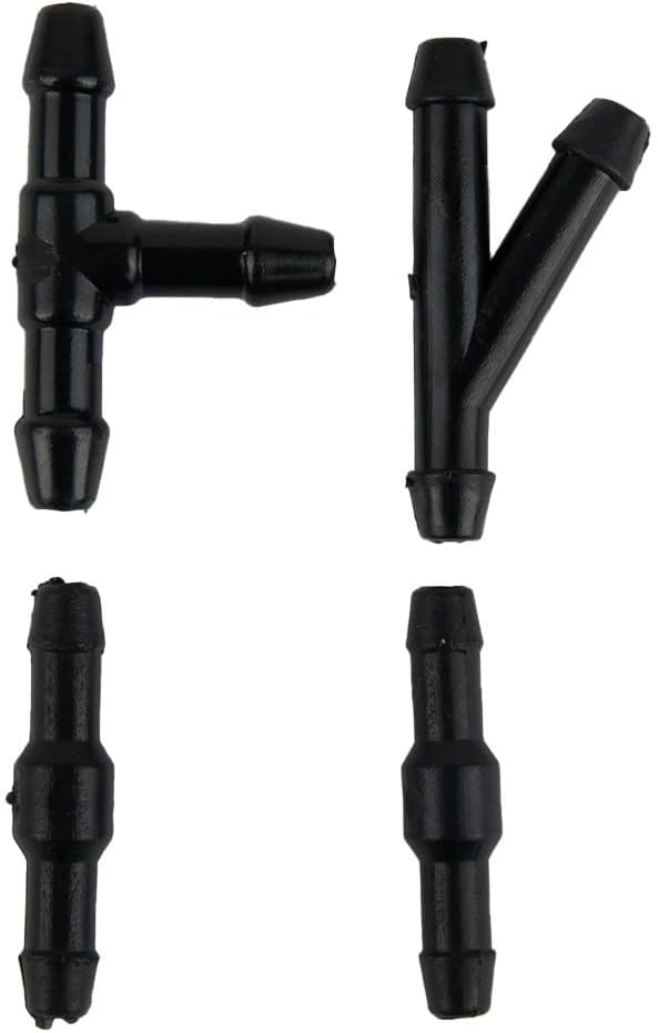 1M Washer Jet Pipe and Connectors Set for Efficient Car Windshield Cleaning