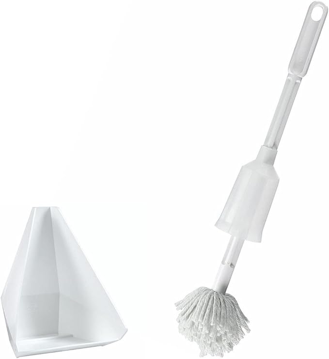 Toilet Bowl Swab + Holder