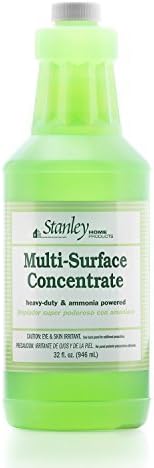 Stanley Home Products Try-It Premium Multi-Surface Cleaner Concentrate - Professional All-Purpose Floor, Countertop & Tile Cleaner For Cleaning Vinyl, Ceramic and Grout (2 Pack)
