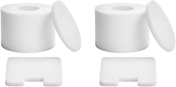 Nispira Foam Filter Set Compatible with Shark NV42 Deluxe Upright Vacuum Cleaner. Compared to Part #XFF36. Fits UV402 UV410, NV36, NV36A, NV42, NV44, NV46, NV46C. 2 Sets