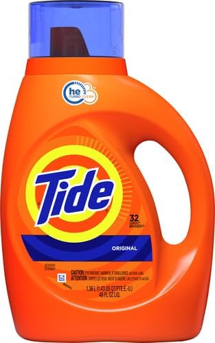 Tide Liquid Laundry Detergent, Original, 32 Loads, 46 Fl Oz
