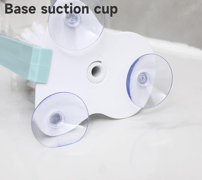 Ultimate 4-in-1 Kitchen Cleaning Set: Natural Loofah Roll, Pads, 3 Suction Cup Brushes (Dish/Bottle/Straw), Bendable Detail Brush - All-Purpose Scrubbing for Pots, Pans, Cups, Sinks, Corners