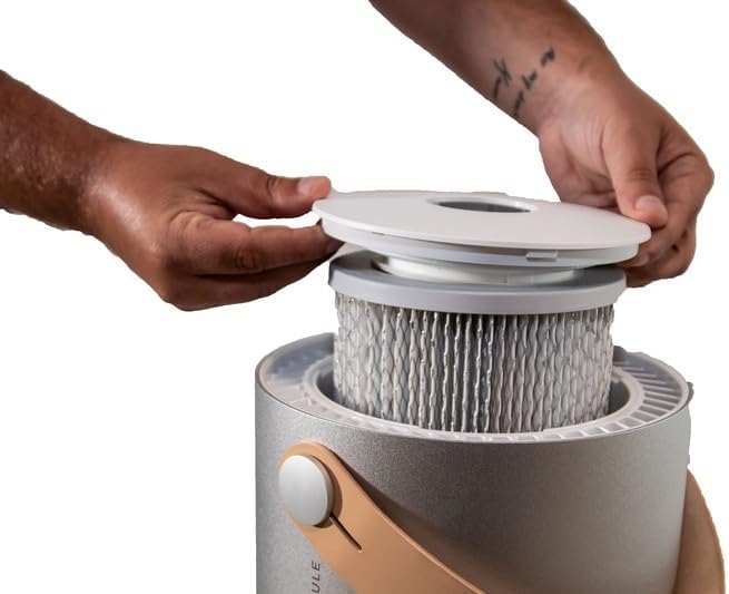 Molekule Air PECO-Filter Replacement - Authentic Molekule Advanced PECO-Filter with Activated Carbon - High Efficiency Multi-Layer Air Purification - Helps Remove Allergens, Dust & Odors