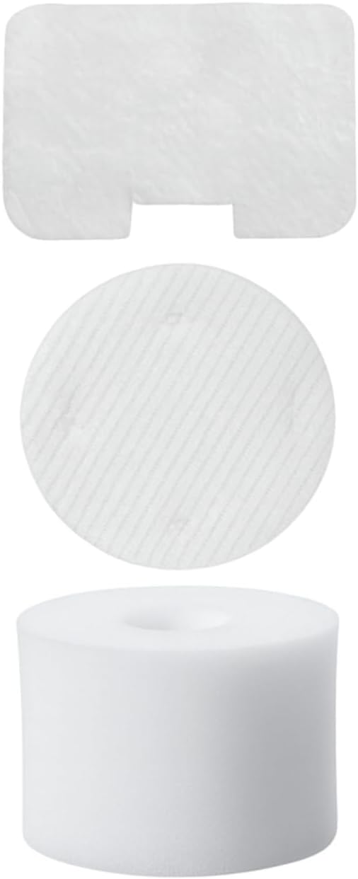 Nispira Filter Set Compatible With Shark NV42 Deluxe Upright Vacuum Cleaner Compared to Part #XFF36. Fits UV402 UV410, NV36, NV36A, NV42, NV44, NV46, NV46C, 12 Sets
