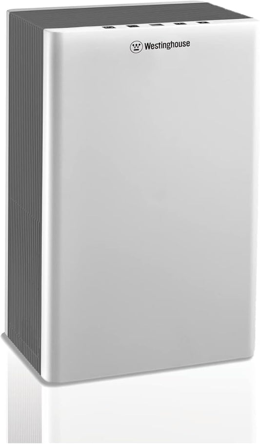 Westinghouse Air Purifier 1702 - True HEPA for 400-500 sq ft - NCCO Technology - Kills Viruses, Bacteria, Removes Allergens, Pet Dander, Smoke, Odors