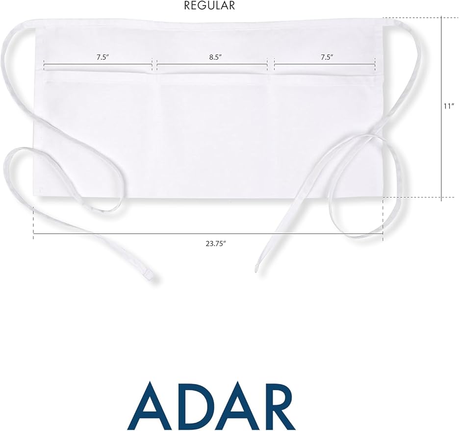 Adar Universal Belt Apron 2 Pack - Unisex Belt Apron