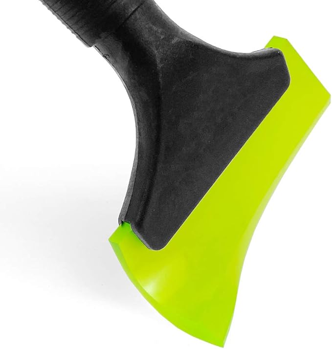 Rubber Squeegee Shower Door Squeegee Windshield Squeegee Ice Scraper Miracle Scraper for Vinyl Wrapping, Window Tinting, Windshield Washing, Bathroom Door Cleaning(1 Pack, Green)