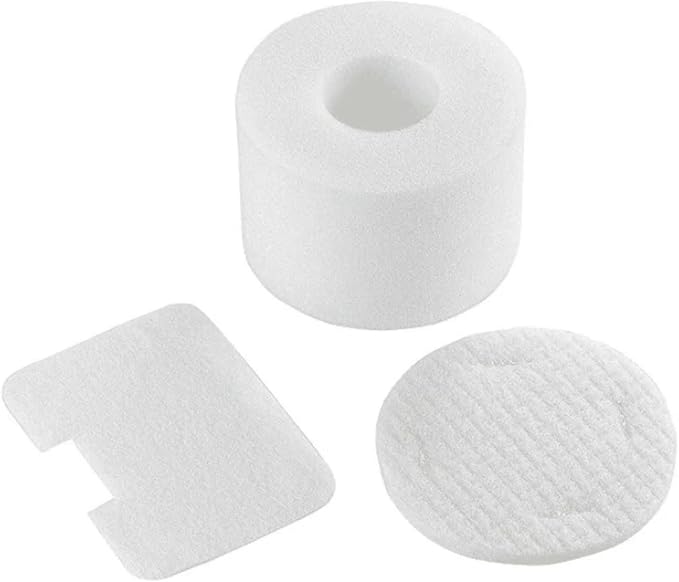 Nispira Foam Filter Set Compatible with Shark NV42 Deluxe Upright Vacuum Cleaner. Compared to Part #XFF36. Fits UV402 UV410, NV36, NV36A, NV42, NV44, NV46, NV46C. 2 Sets