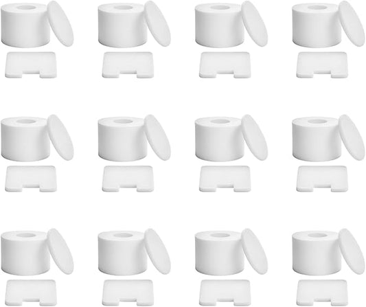 Nispira Filter Set Compatible With Shark NV42 Deluxe Upright Vacuum Cleaner Compared to Part #XFF36. Fits UV402 UV410, NV36, NV36A, NV42, NV44, NV46, NV46C, 12 Sets