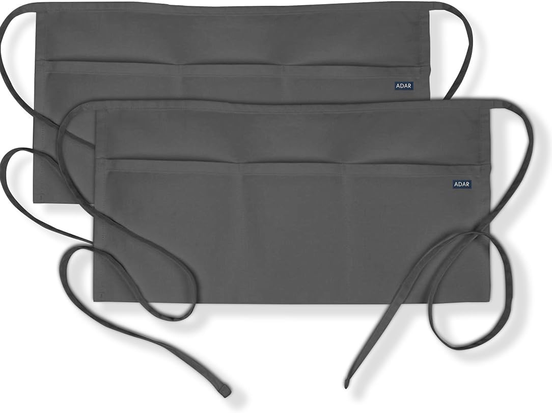 Adar Universal Belt Apron 2 Pack - Unisex Belt Apron