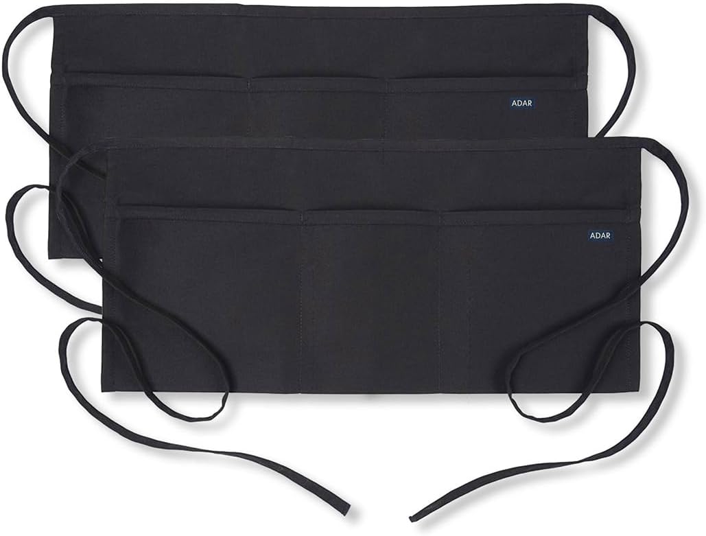 Adar Universal Belt Apron 2 Pack - Unisex Belt Apron