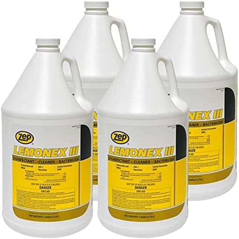 Zep Lemonex III Disinfectant Cleaner (Case of 4)