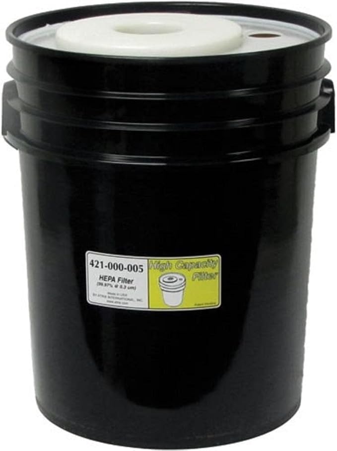 Atrix 421-000-005 Replacement HEPA Filter for Atrix 5-Gallon Bucket for High Capacity Vacuums