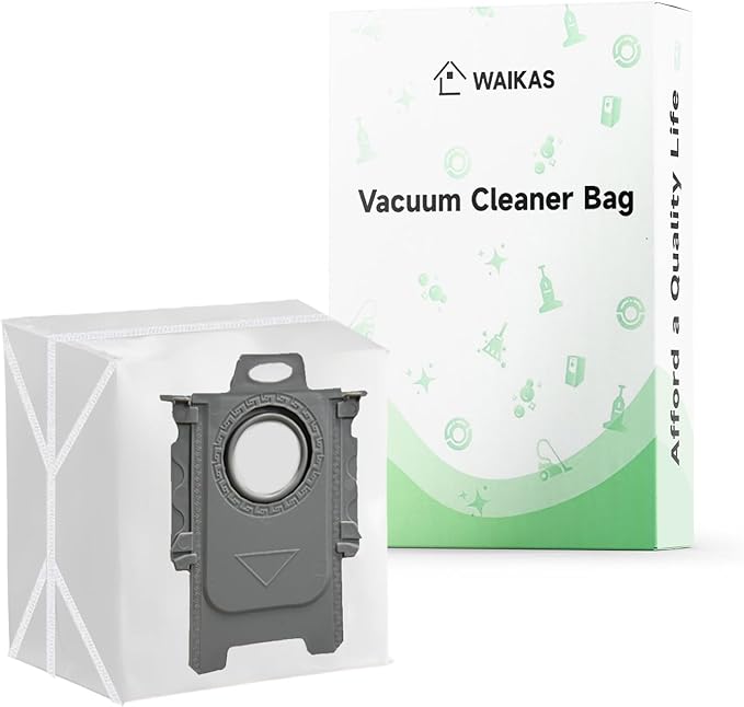 20 Pack Vacuum Bags for Roborock Q7 M5+, Q10 S5+, Q10 X5+, Q8 Max+, Q7 Max+, Q5 Max+, Q5 DuoRoller+, S7 Max Ultra, S7 MaxV Ultra, Q5+, S8+, S8 Pro Ultra – Large Capacity Disposable Dust Bags