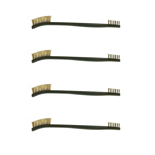 5-Piece Brass Wire Brush Set, Small Brass Wire Brushes, Mini Wire Brushes for Cleaning, Rust Removal