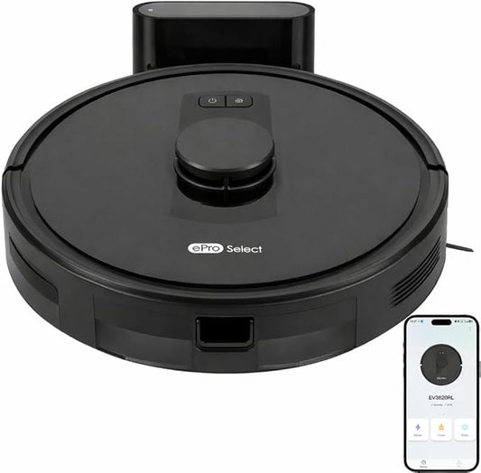 Apical Life Robot Vacuum and Mop Combo, 4000Pa Robotic Vacuum with Smart Obstacle Avoidance, 150 Min Runtime, APP/Alexa, Multi-Floor Mapping, Self-Charging for Pet Hair