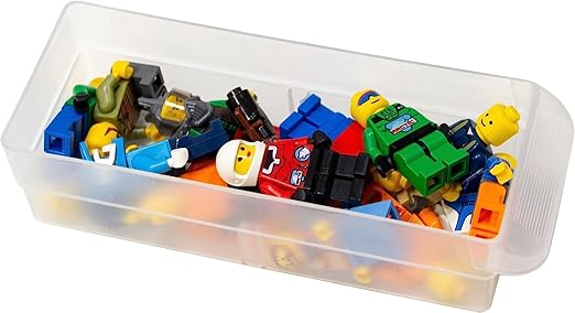 Akro-Mils 64-Drawer Plastic Storage Cabinet, 20-Inch W x 6-Inch D x 16-Inch H | Black | Model 10164 | Garage Organization