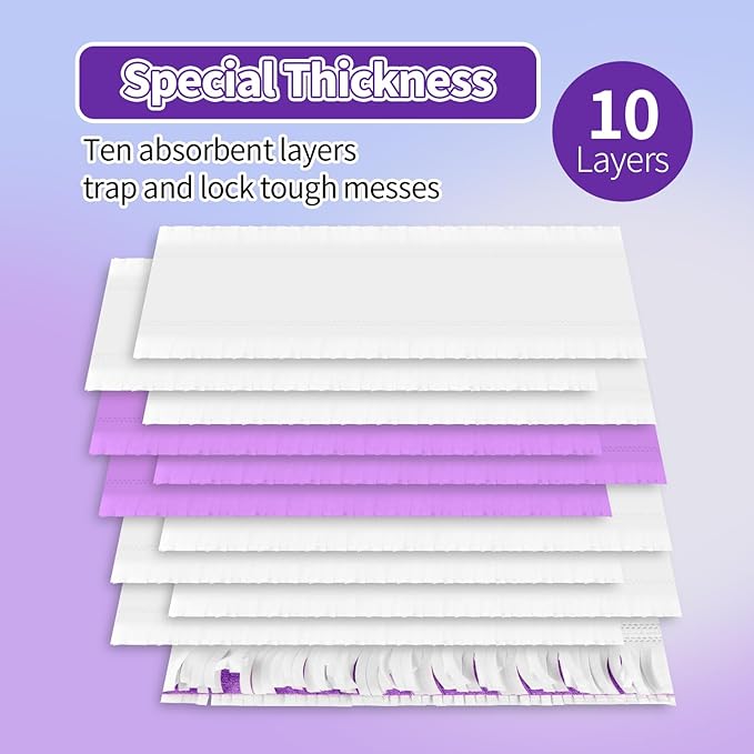 24 Pack Disposable Power Mop Pads for Swiffer Power Mop Pads, Compatible with Swiffer Power Mop Refills, Unscented Spray Replacement Floor Cleaning Refills for urface/Hardwood Floor Cleaning