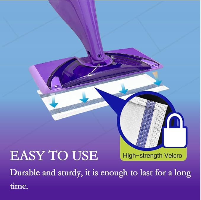 Wet Jet Mop Refill Pads.Dry&Wet Mopping Pad.Microfiber.Thickened and Absorbent.Wet Mop Pads Multi Surface.Bathroom Cleaning Supplies