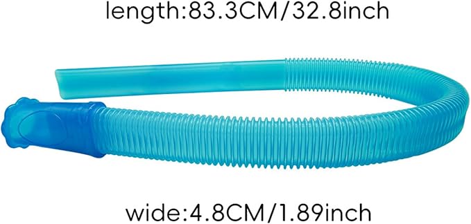 Dryer Vent Hose Cleaner, Portable Cleaner Attachment Hose Lint Duster Duct Tool Deep Cleaning Vacuum Hoses for Home Use