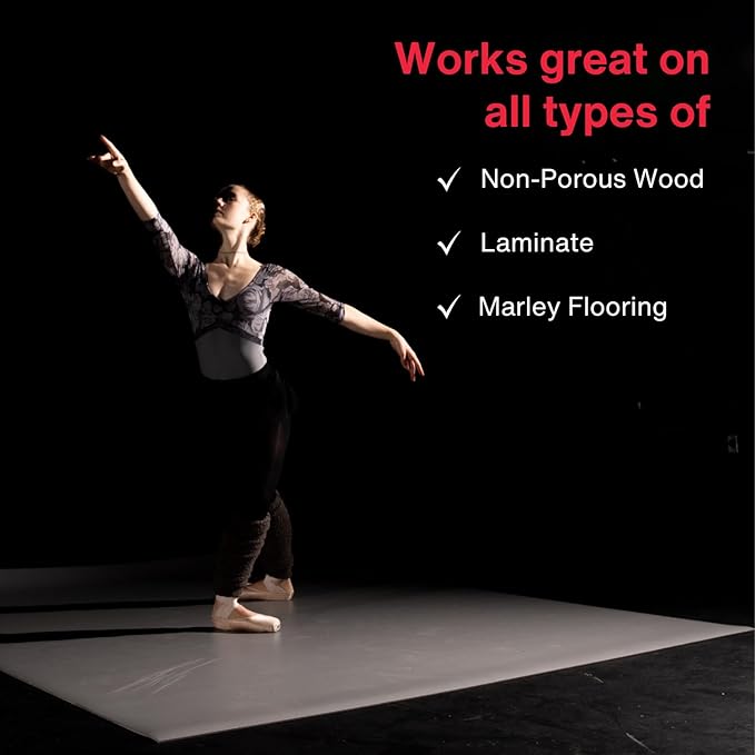 ProClean NS Non-Slip Floor Cleaner – 1 Gallon Concentrated Slip Resistant All-Purpose Floor Cleaner for Wood Laminate and Marley – Neutral pH Safe for Studios and Non-Porous Floors