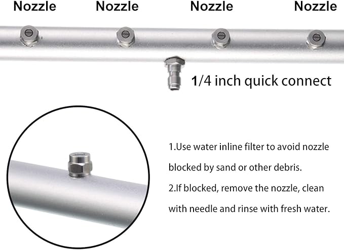 RIDGE WASHER Pressure Washer Undercarriage Cleaner, 16 Inch Undercarriage Washer, Pressure Washer Under Car Cleaner with Straight Extension Wand, 4000 PSI