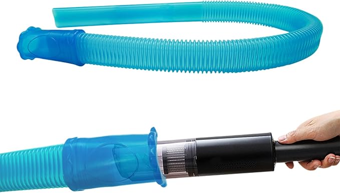 2 Pcs Dryer Lint Vac Attachment Hose, Dryer Vent Vacuum Hose Attachment for Most Cleaner
